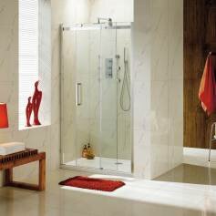 EasyClean Sliding Door Shower Enclosure for Alcove - 1400mm  